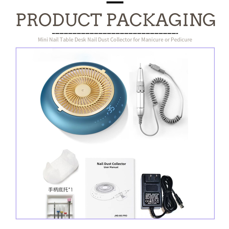 Small Round Nail Dust Collector